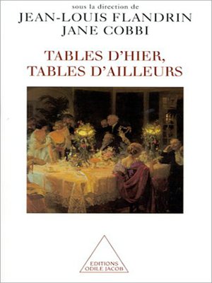 cover image of Tables d'hier, Tables d'ailleurs